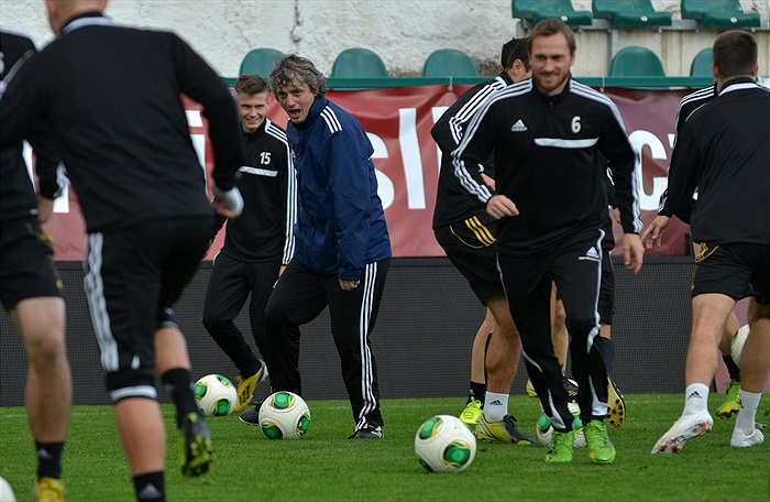 Předzápasový trénink