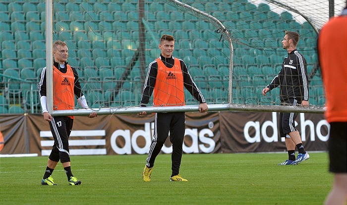 Předzápasový trénink