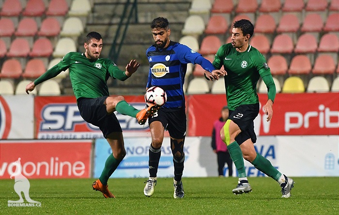 1. FK příbram - Bohemians Praha 1905 1:2 (0:1)
