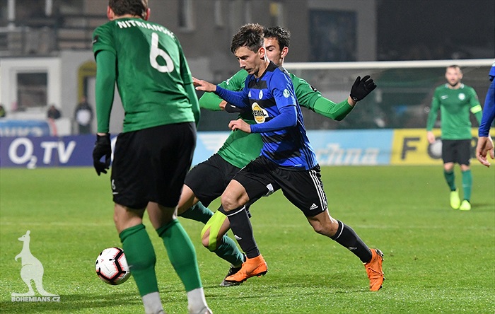 1. FK příbram - Bohemians Praha 1905 1:2 (0:1)