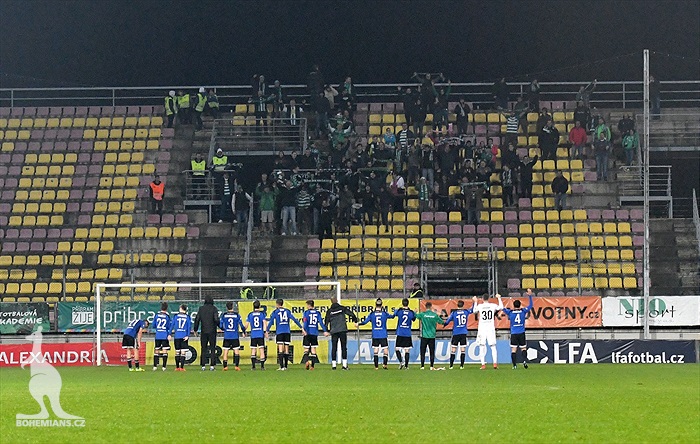 1. FK příbram - Bohemians Praha 1905 1:2 (0:1)