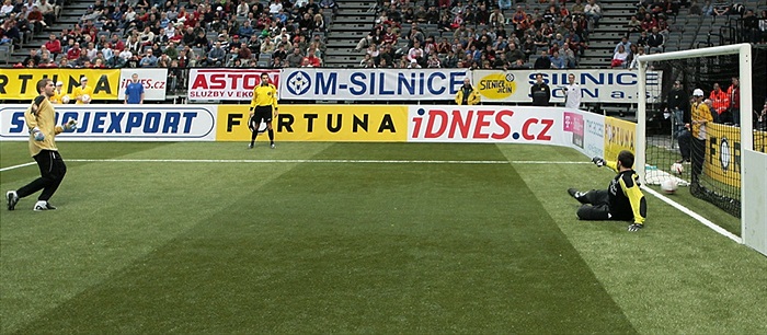 Bohemians - Žižkov 3:3, na pen. 2:3, Sňozík