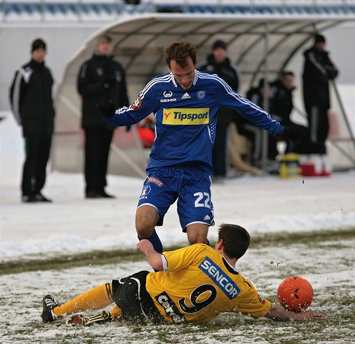 Jirka Rychlik po celý zápas spolehlivý