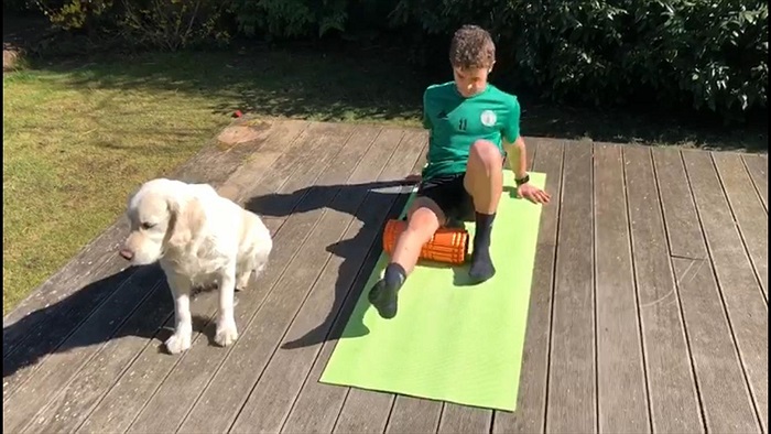 Hráči se připravují individuálně