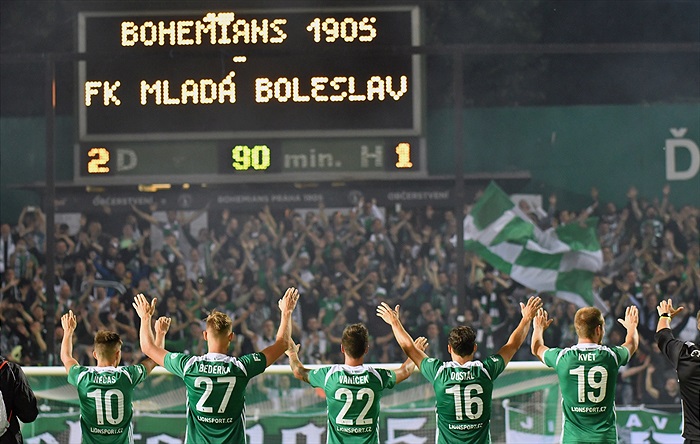 Bohemians - Mladá Boleslav 2:1 (1:0)