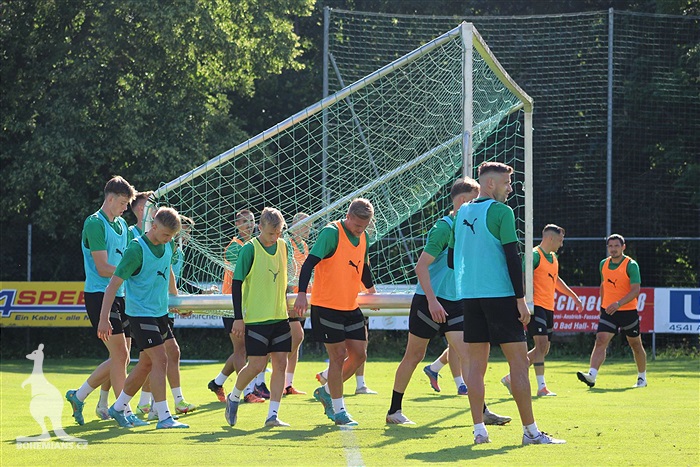 Bohemka si na soustředění v Rakousku poprvé zatrénovala