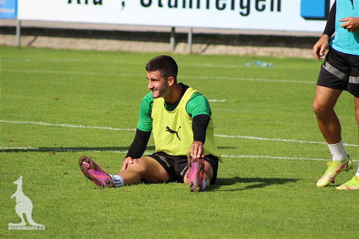 Bohemka si na soustředění v Rakousku poprvé zatrénovala
