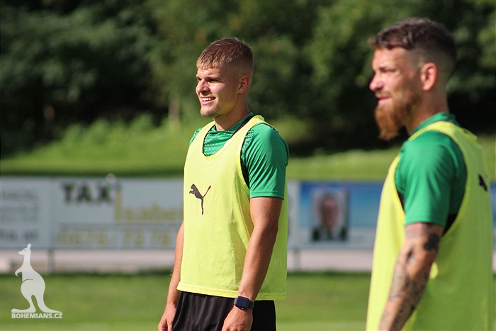 Bohemka si na soustředění v Rakousku poprvé zatrénovala