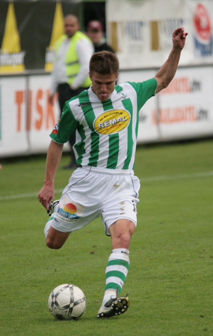 Útočný výpad Lukáše Marka.