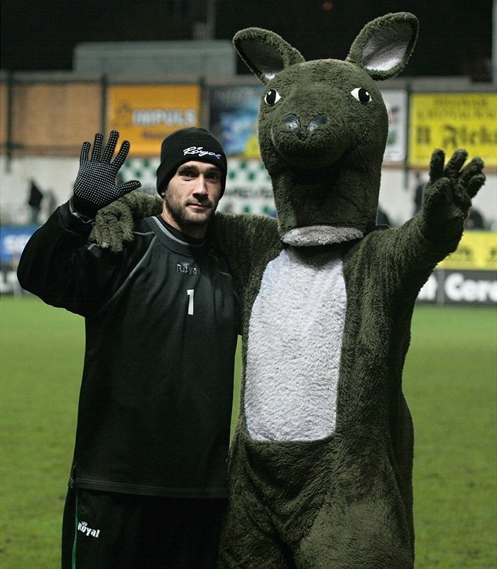 Bývalý brankář Bohemky, dnes příbramská dvojka Štěpán Kolář.