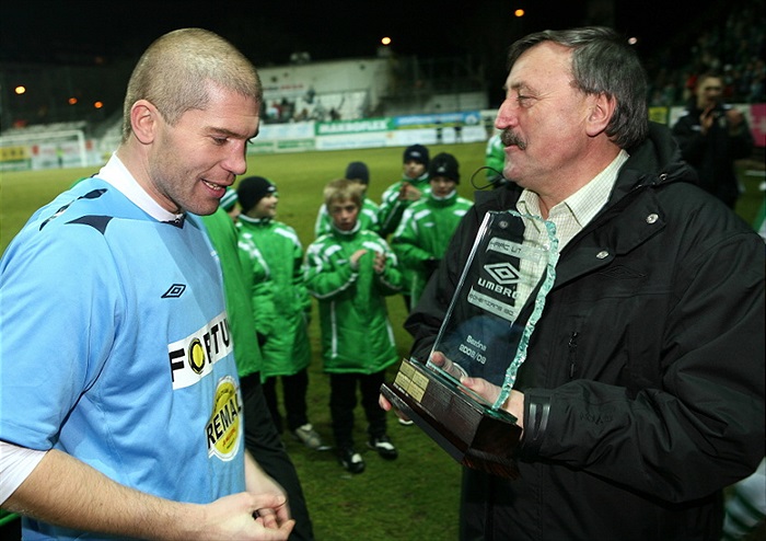 Nejlepší hráč utkání Radek Sňozík.