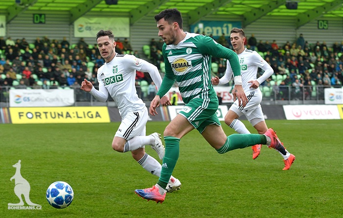 MFK Karviná - Bohemians Praha 1905 0:3 (0:3)