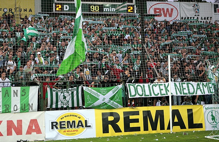 Děkovačka po utkání.