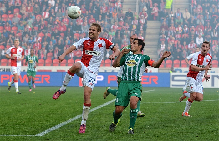 SK Slavia Praha - Bohemians Praha 1905 2:2 (1:2)