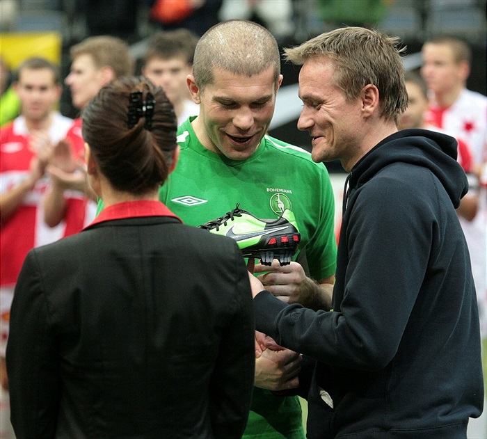 Radek Sňozík získal cenu pro nejlepšího gólmana