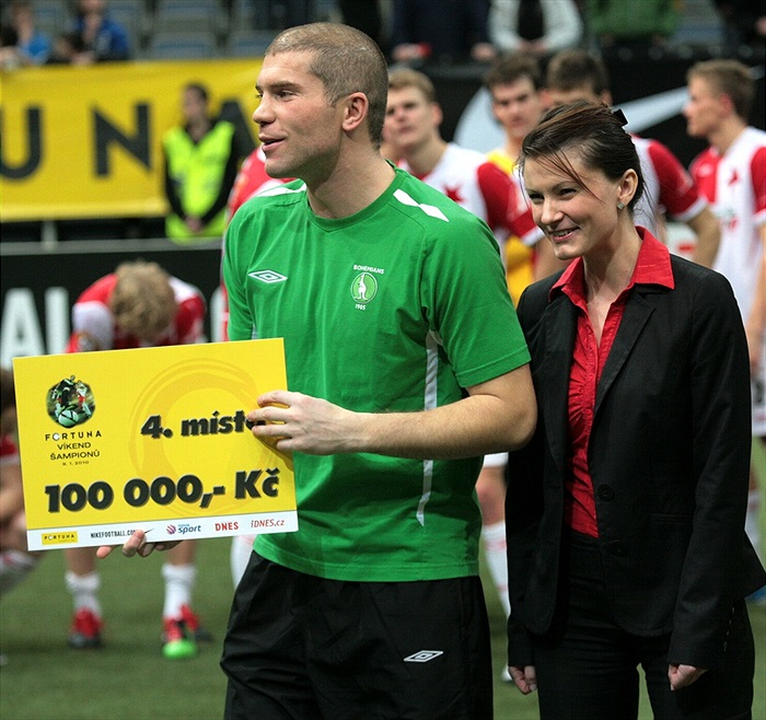 Tým Bohemky skončil na 4. místě a získal prémii 100 tisíc