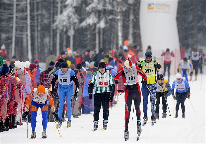 Josef Jindřišek na Jizerské padesátce.