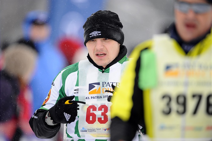 Josef Jindřišek na Jizerské padesátce.