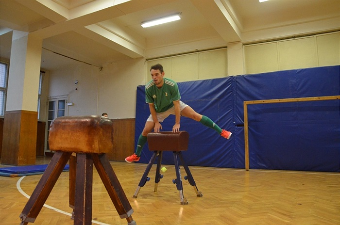 Odpolední trénink v Sokolovně Vršovice