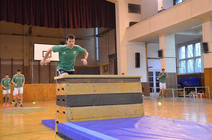 Odpolední trénink v Sokolovně Vršovice