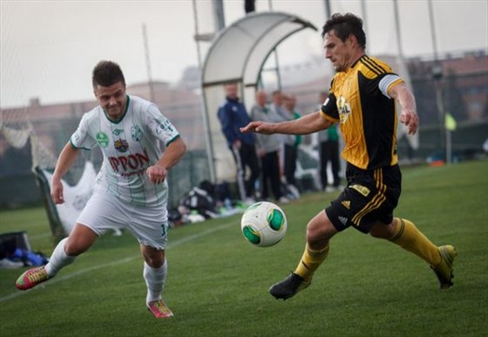 Bohemians Praha 1905 - Kaposvári Rákóczi 1:2 (0:1)