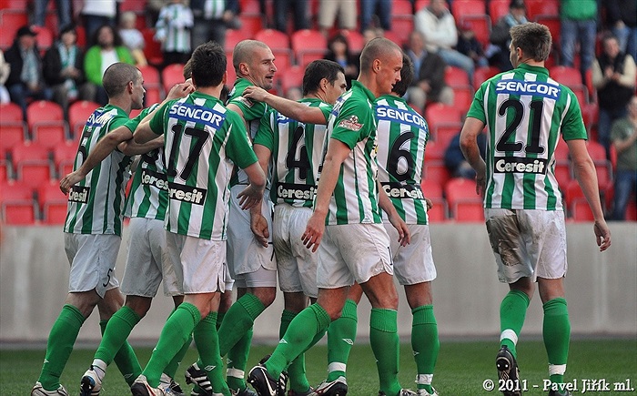 Bohemians 1905 - FC Zbrojovka Brno 2:1 (2:0)