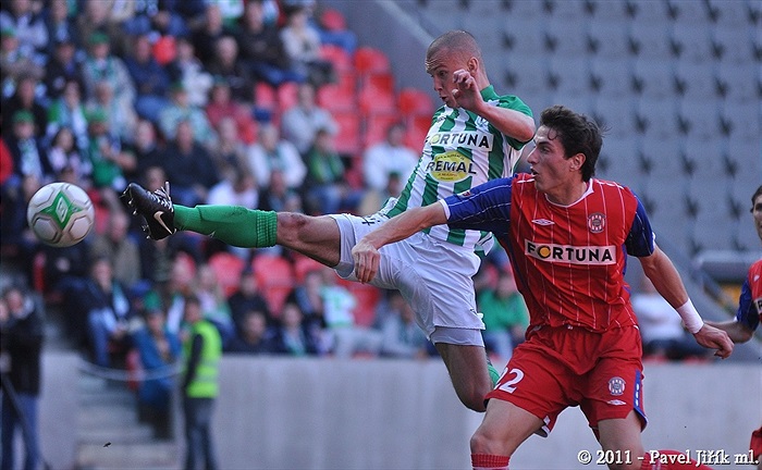Bohemians 1905 - FC Zbrojovka Brno 2:1 (2:0)
