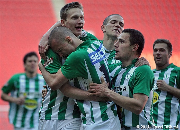 Bohemians 1905 - FC Zbrojovka Brno 2:1 (2:0)