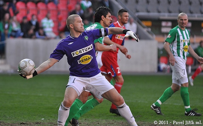 Bohemians 1905 - FC Zbrojovka Brno 2:1 (2:0)