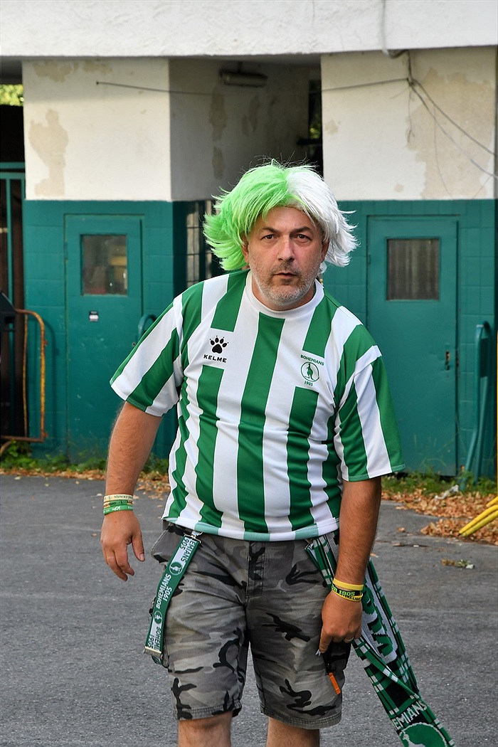 Dění na tribunách: Bohemians - Mladá Boleslav