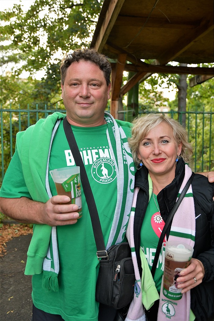 Dění na tribunách: Bohemians - Mladá Boleslav