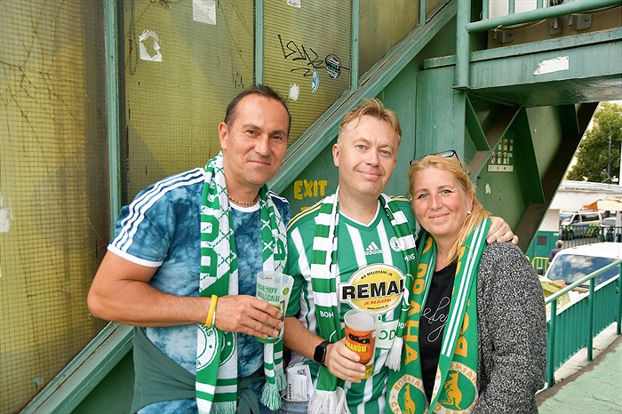 Dění na tribunách: Bohemians - Mladá Boleslav