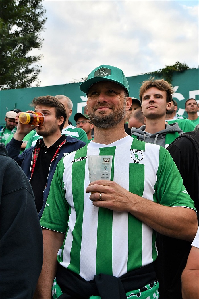 Dění na tribunách: Bohemians - Mladá Boleslav