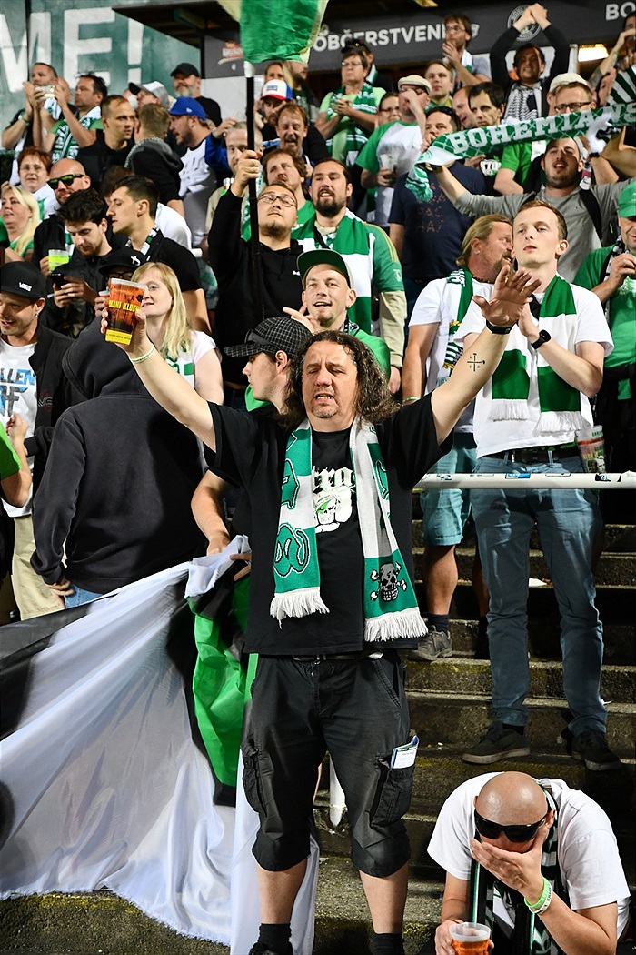 Dění na tribunách: Bohemians - Mladá Boleslav