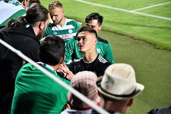 Dění na tribunách: Bohemians - Mladá Boleslav