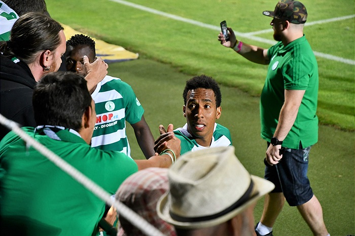 Dění na tribunách: Bohemians - Mladá Boleslav