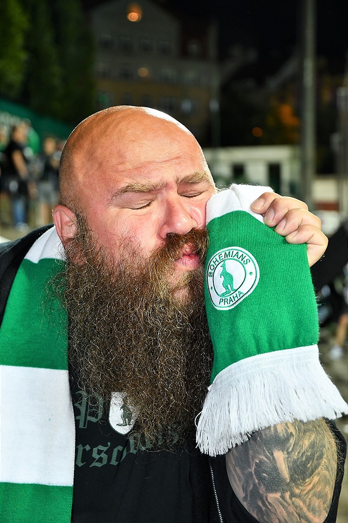 Dění na tribunách: Bohemians - Mladá Boleslav