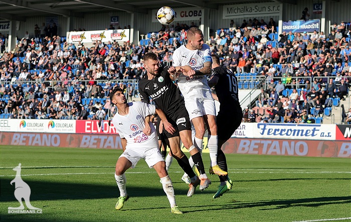 Slovácko - Bohemians 2:4 (0:2)