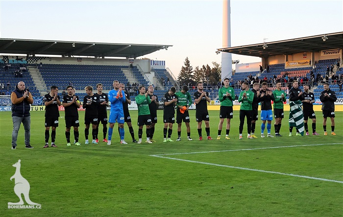 Slovácko - Bohemians 2:4 (0:2)