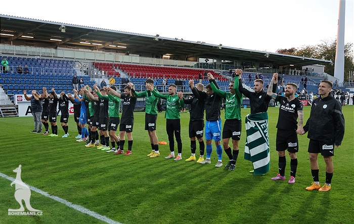 Slovácko - Bohemians 2:4 (0:2)