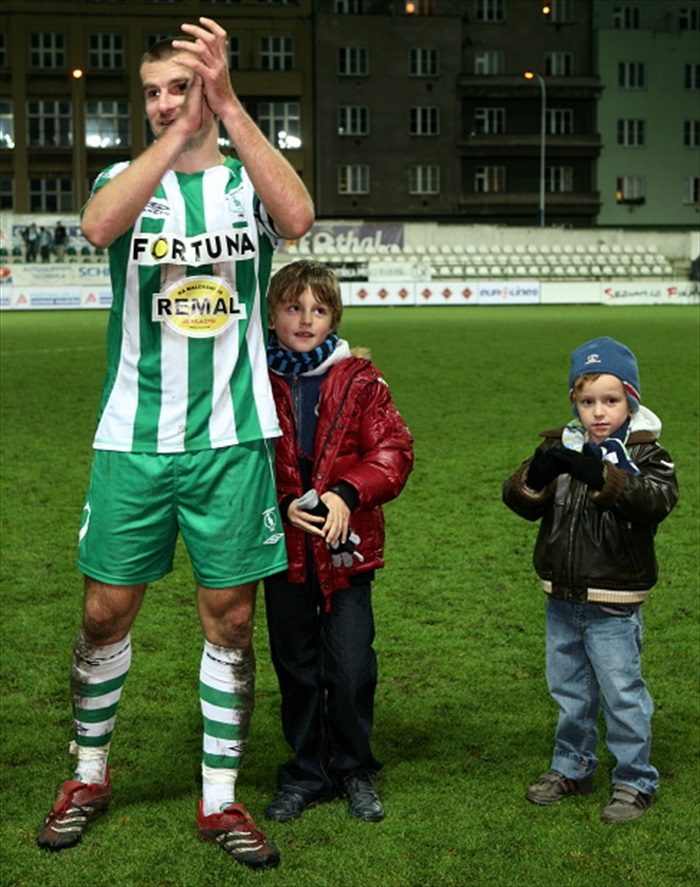 Marek Nikl s rodinou.