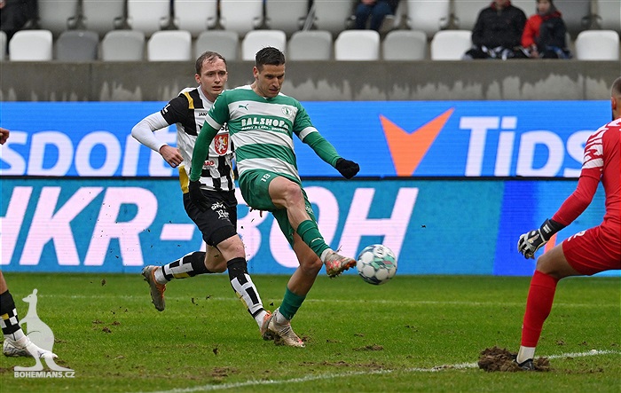 Hradec Králové - Bohemians 2:2 (1:0)