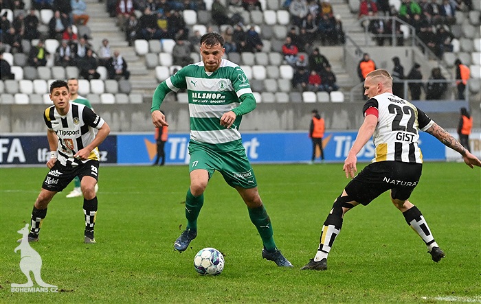 Hradec Králové - Bohemians 2:2 (1:0)