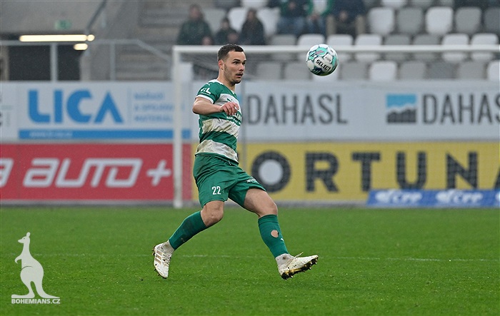 Hradec Králové - Bohemians 2:2 (1:0)