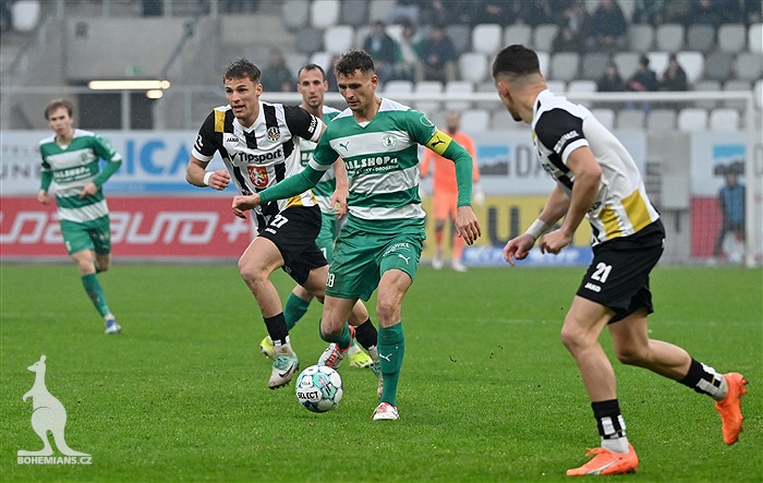 Hradec Králové - Bohemians 2:2 (1:0)