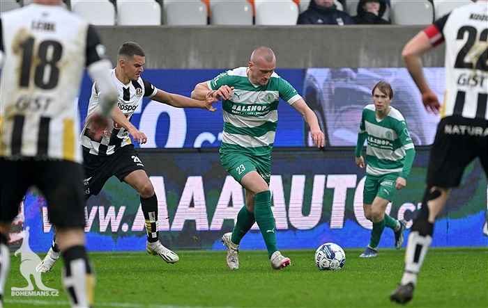 Hradec Králové - Bohemians 2:2 (1:0)