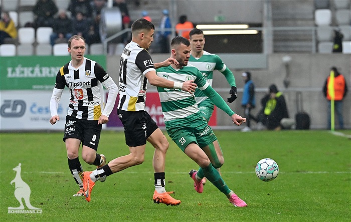 Hradec Králové - Bohemians 2:2 (1:0)