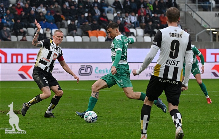 Hradec Králové - Bohemians 2:2 (1:0)