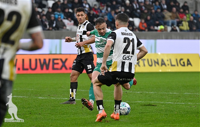 Hradec Králové - Bohemians 2:2 (1:0)