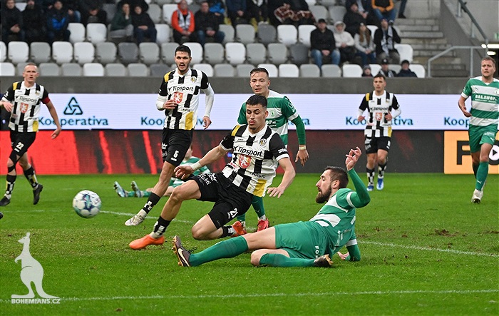 Hradec Králové - Bohemians 2:2 (1:0)